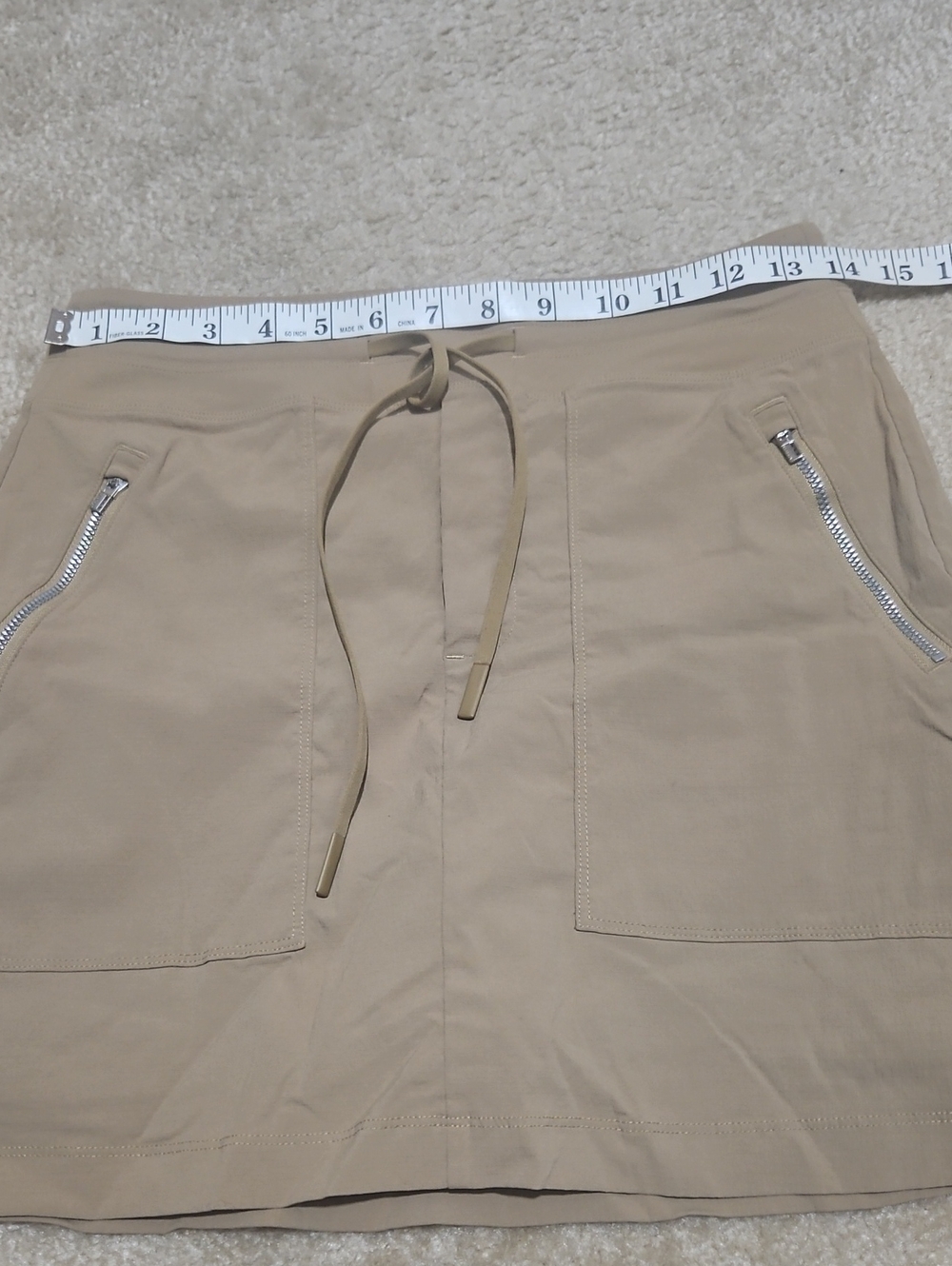 Athleta Khaki Utility Skort - Picture 9 of 10